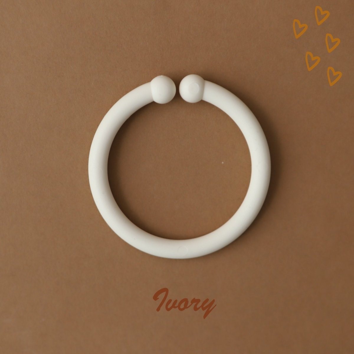 Loops | BIBS Loops | Ivory | La Romi