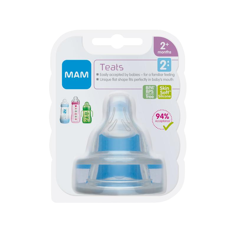 Baby Bottle Teats | MAM Baby Bottle Teats | Medium Flow | La Romi