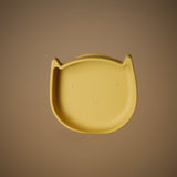 Plates | Cat Suction Plates | Mustard | La Romi