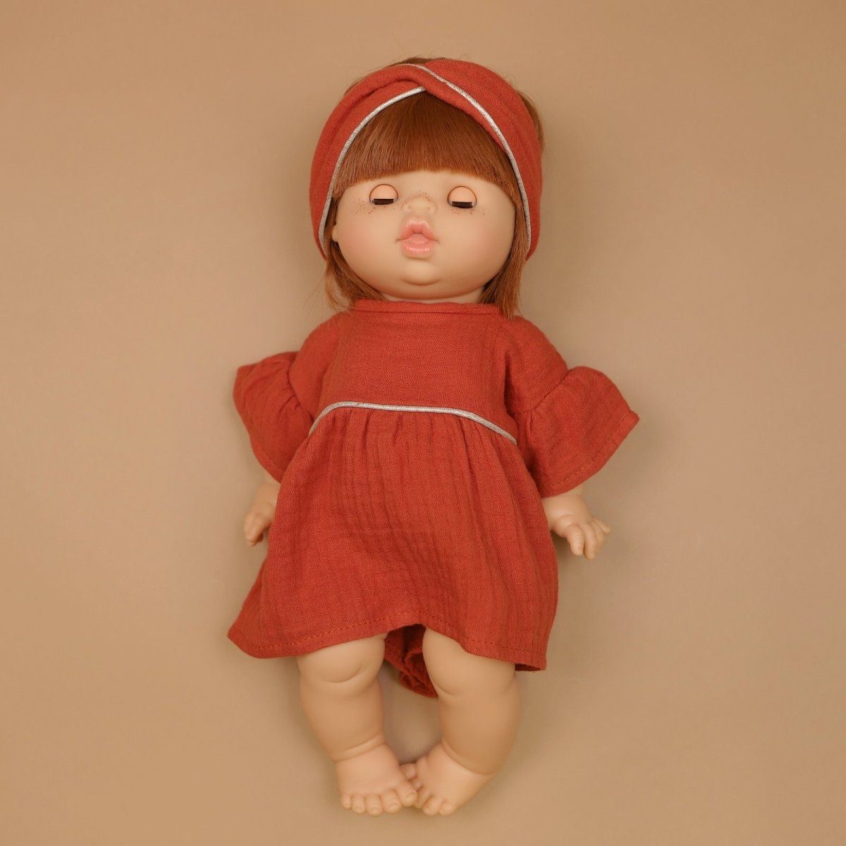 Doll | ROBE IN DAISY WITH HEADBAND FOR DOLLS | | La Romi